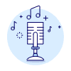Microphone 2 Illustration from UX Duotone Set