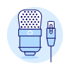 Microphone 26 Illustration from UX Duotone Set