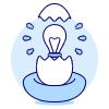 Egg Idea illustration - Free transparent PNG, SVG. No sign up needed.