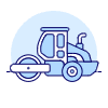 Roller Truck Illustration from UX Duotone Set | Free Download as SVG Vector and Transparent PNG | Streamline illustrations