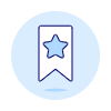 Pennant Star 2 Illustration from UX Duotone Set