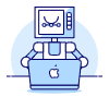 Artist Robot 1 Illustration from UX Duotone Set