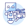 Filmmaking Robot 1 Illustration from UX Duotone Set