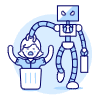 Ai Disruption 2 4 Illustration from UX Duotone Set