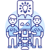Human Ai Collaboration 2 1 illustration - Free transparent PNG, SVG. No sign up needed.