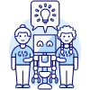 Human Ai Collaboration 2 2 illustration - Free transparent PNG, SVG. No sign up needed.