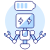 Robot Charging illustration - Free transparent PNG, SVG. No sign up needed.