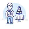 Groom Wedding 1 Illustration from UX Duotone Set