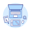 Workspace 2 2 Illustration from UX Duotone Set