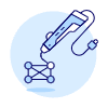 3 D Pen Illustration from UX Duotone Set
