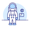 Astronaut illustration - Free transparent PNG, SVG. No sign up needed.