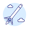 Rocket 3 Illustration from UX Duotone Set