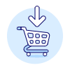 Shopping Cart Add 1 illustration - Free transparent PNG, SVG. No sign up needed.
