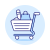 Shopping Cart Full illustration - Free transparent PNG, SVG. No sign up needed.