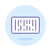 Barcode Illustration from UX Duotone Set