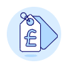 Tags Pounds illustration - Free transparent PNG, SVG. No sign up needed.