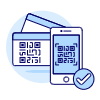 Qr Browser Validated Illustration from UX Duotone Set