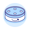 Echo Dot Illustration from UX Duotone Set