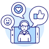 Voicechat 1 Illustration from UX Duotone Set