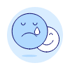 Emoji Happy Sad 3 illustration - Free transparent PNG, SVG. No sign up needed.