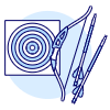 Sports Archery Illustration from UX Duotone Set