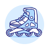 Roller Skate Illustration from UX Duotone Set