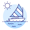 Sailboat illustration - Free transparent PNG, SVG. No sign up needed.