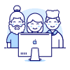 Designer Team 1 Illustration from UX Duotone Set