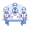 Meeting Table 1 illustration - Free transparent PNG, SVG. No sign up needed.