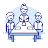 Meeting Table 3 illustration - Free transparent PNG, SVG. No sign up needed.