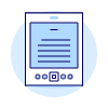 Audio Reading Book Illustration from UX Duotone Set