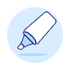 Highlighter Pen Illustration from UX Duotone Set