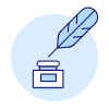 Ink Quill Illustration from UX Duotone Set