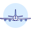 Airplane 6 Illustration from UX Duotone Set