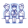 Pilot And Crew 1 illustration - Free transparent PNG, SVG. No sign up needed.