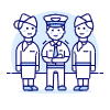 Pilot And Crew 4 illustration - Free transparent PNG, SVG. No sign up needed.