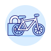 Bike Padlock illustration - Free transparent PNG, SVG. No sign up needed.