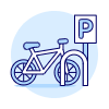 Bike Parking illustration - Free transparent PNG, SVG. No sign up needed.