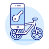 Bike Smark Lock illustration - Free transparent PNG, SVG. No sign up needed.