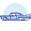 Vintage Car 5 Illustration from UX Duotone Set