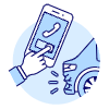 Insurance Call 1 Illustration from UX Duotone Set