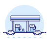 Gas Station illustration - Free transparent PNG, SVG. No sign up needed.