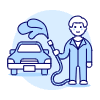 Car Cleaning Service 1 Illustration from UX Duotone Set