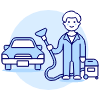 Car Vacuum Service 1 Illustration from UX Duotone Set