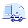 Smart Car App Illustration from UX Duotone Set