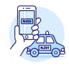 Taxi Matching 1 illustration - Free transparent PNG, SVG. No sign up needed.