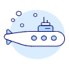 Submarine illustration - Free transparent PNG, SVG. No sign up needed.