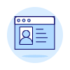 Browser Window Illustration from UX Duotone Set
