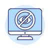 Secure Monitor Illustration from UX Duotone Set | Free Download as SVG Vector and Transparent PNG | Streamline illustrations