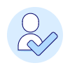 Avatar Neutral Check Illustration from UX Duotone Set
